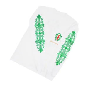 CH Los Angeles Exclusive Red-Green Dagger LS T-Shirt White