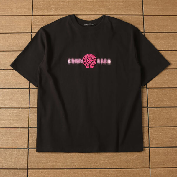 Chrome Hearts Center Logo t-shirt- Black