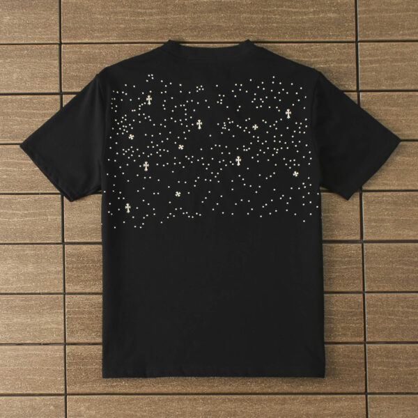 Chrome Hearts Cross Dot T-shirt - Black.
