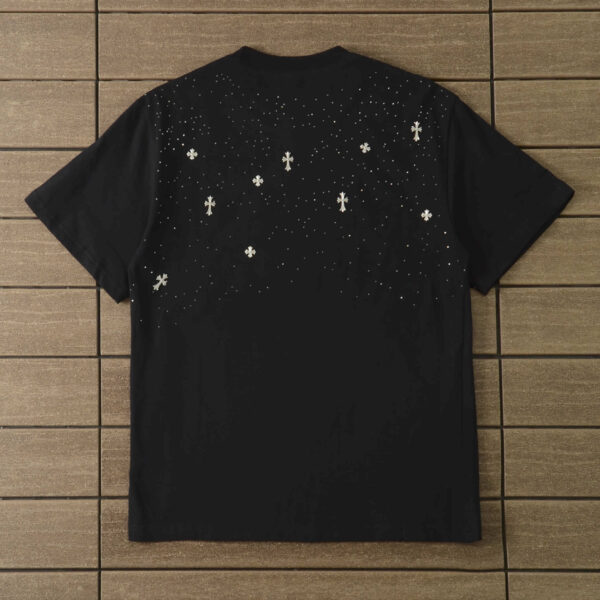 Chrome Hearts Cross Dotted T-shirt - Black