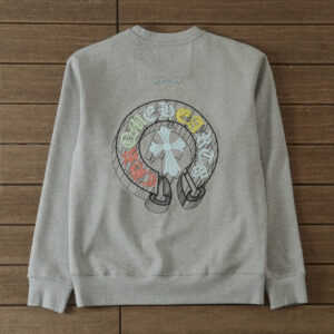 Chrome Hearts Cross Logo Sweatshirt - Grey.