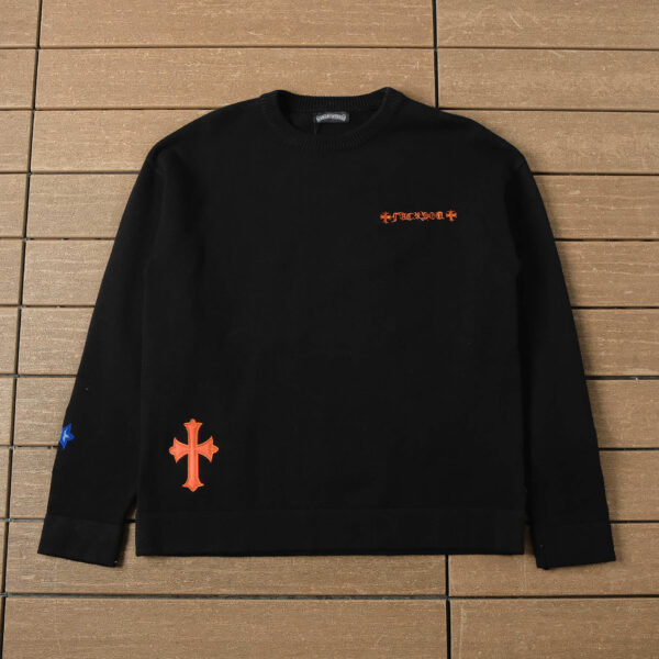 Chrome Hearts Cross Printed Sweatshirt - Black