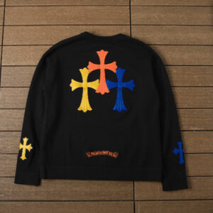 Chrome Hearts Cross Printed Sweatshirt - Black.