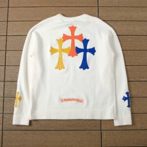 Chrome Hearts Cross Printed Sweatshirt - White.