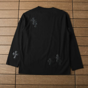 Chrome Hearts Cross Sleeves Sweatshirt - Black