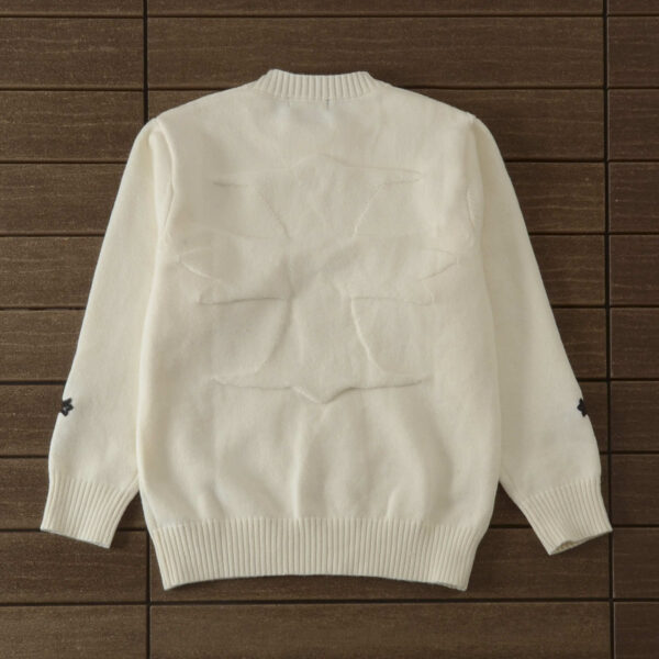 Chrome Hearts Cross Sleeves Sweatshirt - Off White