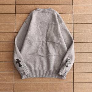 Chrome Hearts Cross Sleeves Sweatshirt - grey.