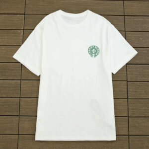 Chrome Hearts Green Logo White T-Shirt
