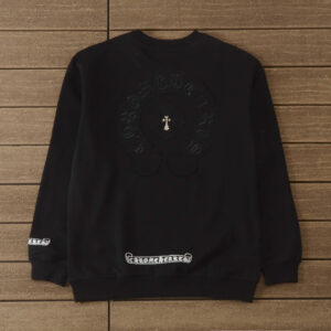 Chrome Hearts Horse Shoe Sweatshirt - Black.