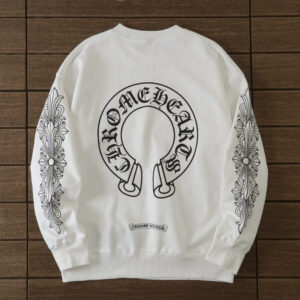 Chrome Hearts Horseshoe Sweatshirt - White.