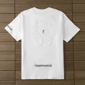 Chrome Hearts Plain Logo T-shirt - White.