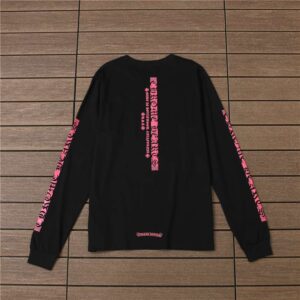 Chrome Hearts Printed Sleeves Sweatshirt - Black.