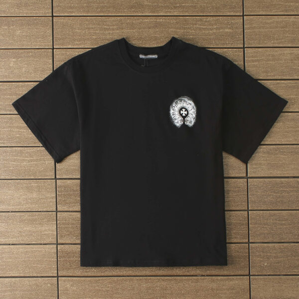 Chrome Hearts Splash Logo T-shirt - Black