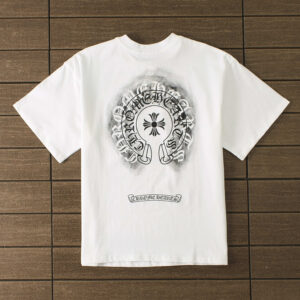 Chrome Hearts Splash Logo T-shirt - White.