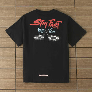 Chrome Hearts Stay Fast T-shirt - Black.