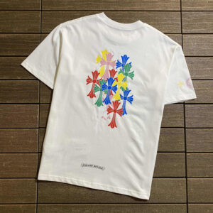 Chrome Hearts Triple Cross Pocket T-shirt - White.