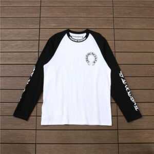 Chrome Hearts black Sleeves Sweatshirt - White