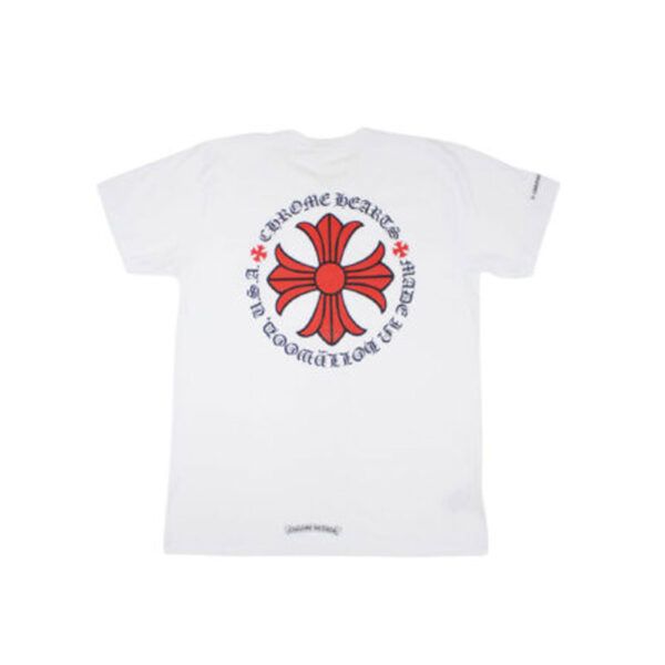 Chrome Hearts Made in Hollywood Plus Cross T-Shirt – White