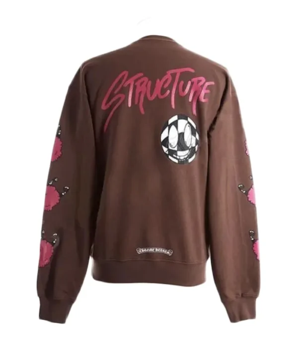 Chrome Hearts Matty Boy Structure Sweatshirts – Brown